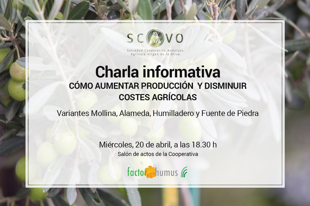 Factor humus España organiza una charla en SCAAVO