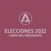 Carta del Presidente - Elecciones 2022 SCAAVO