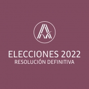 Resolución definitiva - Elecciones 2022