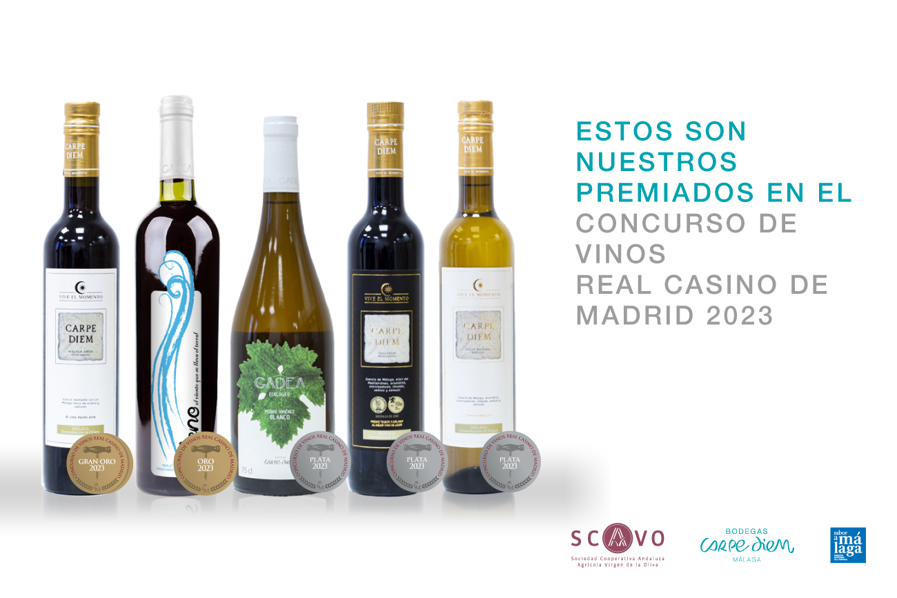 Bodegas Carpe Diem, premiada en el Concurso de Vinos Real Casino de Madrid