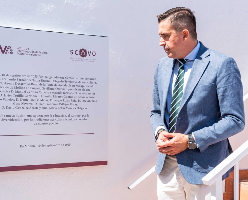 Mollina inaugura el CIVA, un nuevo referente enoturístico y cultural de la provincia de Málaga Mollina inaugura el CIVA, un nuevo referente enoturístico y cultural de la provincia de Málaga