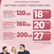 Promoción Telefonía Empresas y Autónomos: Uno para todos, todos para uno