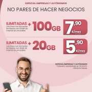 Promoción Telefonía Empresas y Autónomos: No pares de hacer negocios